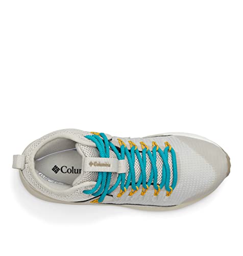 Columbia Tênis feminino Trailstorm Mid impermeável para caminhada, Nuvem de luz/nível do mar, 9 Wide