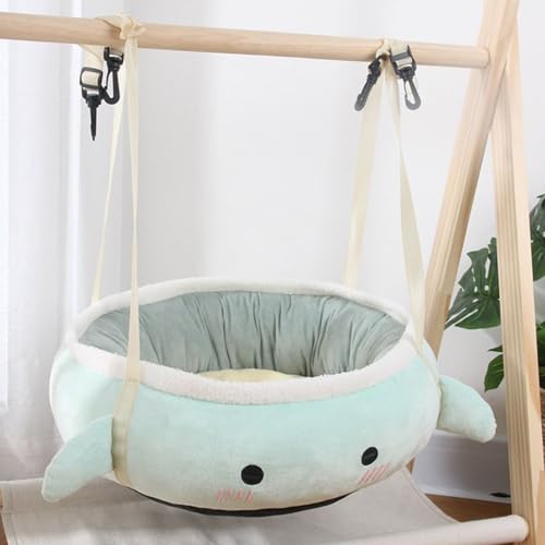 Hamaca para gatos transpirable y asiento de ventana para cachorros en apartamento 5