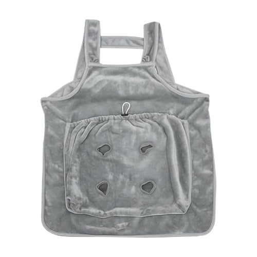 猫用エプロンキャリア - 調整可能携帯用猫用スリーピングバッグ穴付き,小型動物用エプロンホルダー | 家庭用 寮用 アパート用 ベッドルーム用