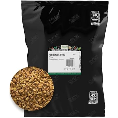 Frontier Fenugreek Seed Whole 1lb (Pack of 3) Cover