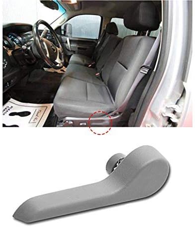 Seat Recliner Handle LH Driver Side Front Adjustment Handle for Chevy GMC Pickup Truck SUV (Gray)