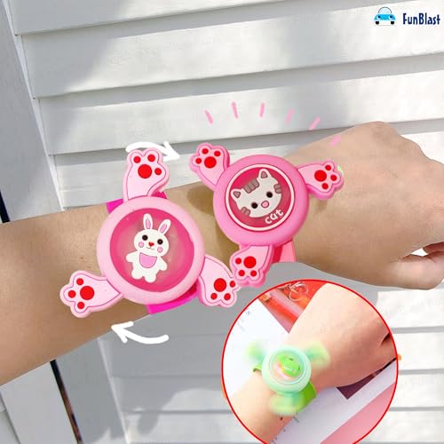Image of FunBlast Space Wrist Band for Kids - Kids Wrist Bands for Boys and Girls, Slap Band Cute Bracelet with LED Light Up, Return Gift for Kid