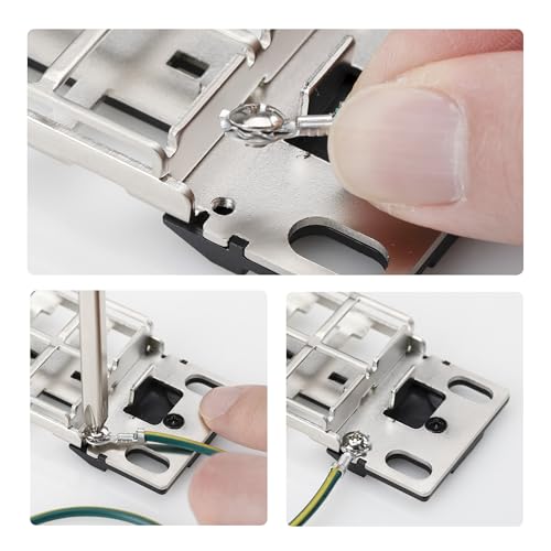 Panneau de brassage keystone vierge 48 ports StarTech 1U noir pour rack - 5
