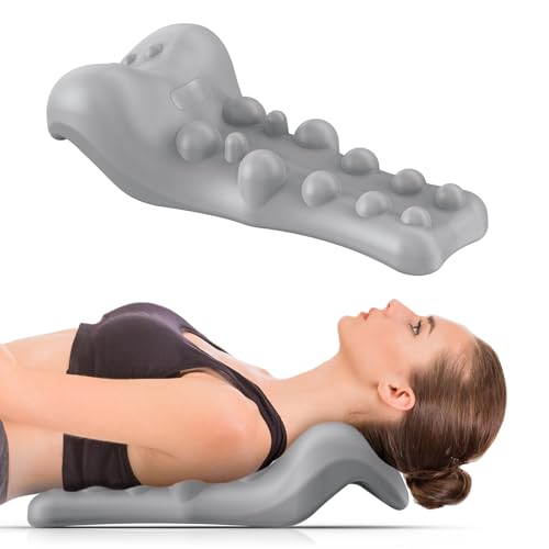 Fanlecy Neck and Shoulder Relaxer with Upper Back Massage Point,
