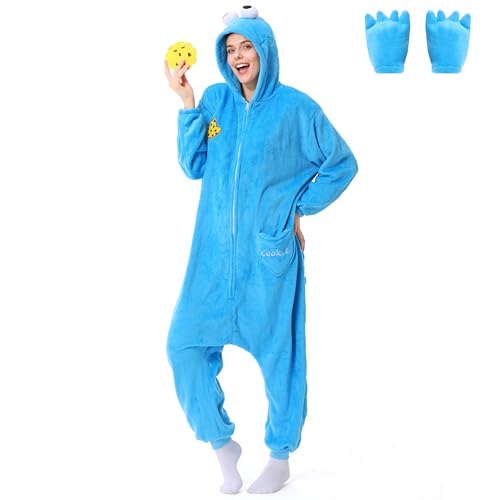 MOMOSTAR Disfraz Pijama de Animales para Hombre Mujer, Disfraces