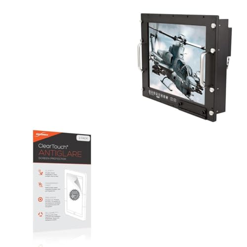 BoxWave Screen Protector Compatible with General Digital Saber (8.4 in) - ClearTouch Anti-Glare (2-Pack), Anti-Fingerprint Matte Film Skin