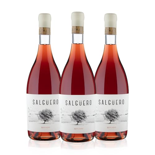 PRADOREY Salgüeros Rosados - Vino Rosado - Ribera Del Duero - Vino de guarda - Gran Oro y vino revelación español - 750 ml - 3 Bot. (2019)