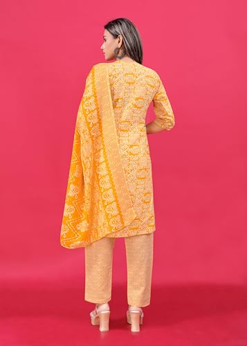 Image of Women's Kurta and Pant Set, Cotton