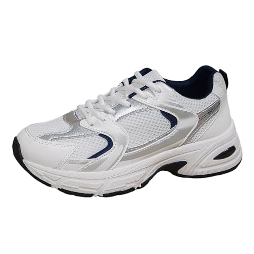 Zapatillas Deportivas Mujer Tenis de Entrenamiento prácticos Correr y Trotar Bambas Casuales Resistentes Soporte de Arco Reforzado Ideal para Caminar Todo el día