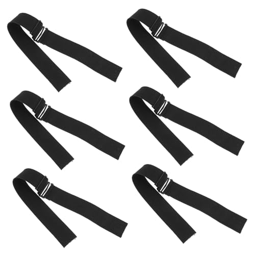 Healeved Elastic Band for Wig 6 Pack Wig Bands Lace Front Straps Wig Cap Wig Grip