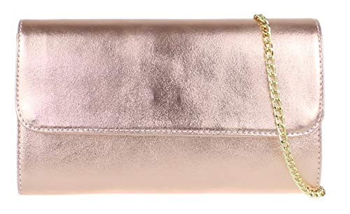 Pochette croc suede chic pour mariage cérémonie et soirées