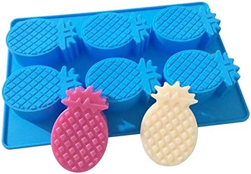 Miniatura 2 de Moldes de silicona para piñas, forma de frutas tropicales, moldes de jabón de silicona, moldes de verano hawaianos para manualidades, manualidades,