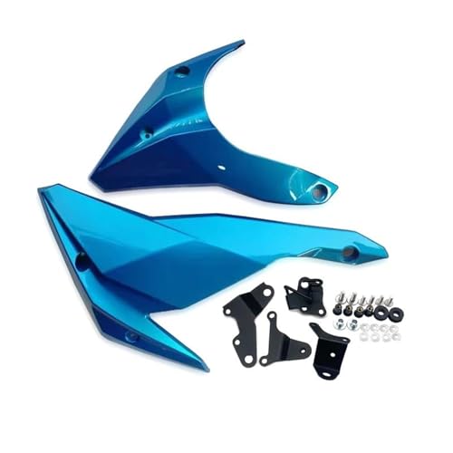 Couvercle protection du cadre Z500 avec spoiler inférieur moteur bleu