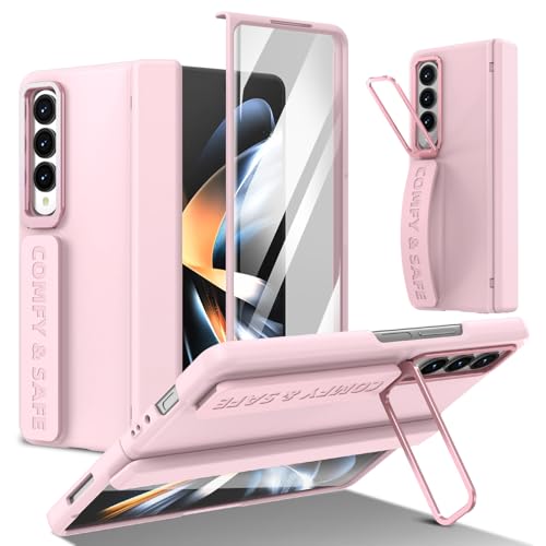 Coque Samsung Galaxy Z Fold 4 antichoc rose protection charnière et écran
