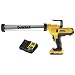 Produktbild Dewalt DCE580D1-QW Kartuschenpistole 18 V / 2 Ah, 34 W, gelbschwarzsilber