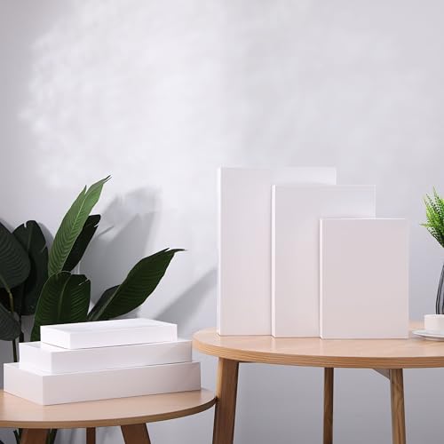 Image of SUNCOLOR White Gift Boxes with Lids, 12 Pack | Assorted Sizes: 11, 14, 16 Inch, For Presents, Packaging, Storage and Shipping