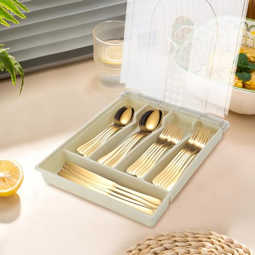 Set Cubiertos Cocina 40 Piezas Acero Inoxidable miniatura 6