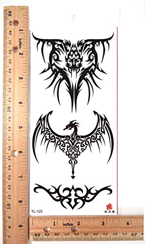 Tramp Stamp Tribal Temporary Tattoo Tattoo Ideas For Girls Temporary Tribal Tattoos #TOP1
