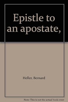 Hardcover Epistle to an apostate, Book