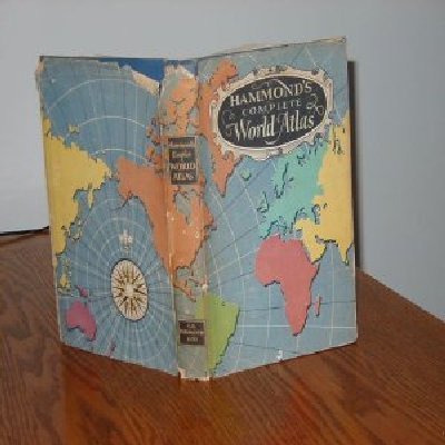 HAMMOND'S COMPLETE WORLD ATLAS/1950/GD BOOK B001GS0V2C Book Cover