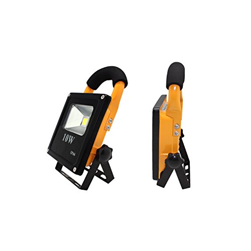 XYTMY LED Foco Proyector Portatil Lámpara Camping 10W Foco LED Reflector para Exterior y Noche Iluminacion Exterior Recargable al Aire Libre para Jardín Patio Terraza Pescado Camping Luz Protector