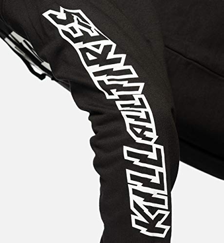 image for Hoonigan Censor Bar Kill All Tires Graphic Hoodie (Black, Medium)