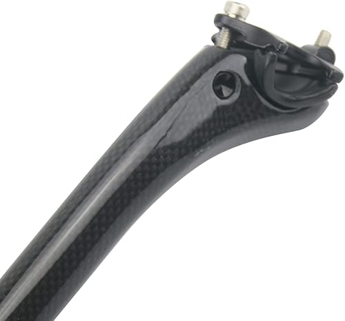 Miniatura 8 de Alfa Pasca Mountain Bike Dropper Seatpost Carbon Road Bike Seatpost Carbon Fiber Seat Post 3K GlossyMatte 27.230.831.6