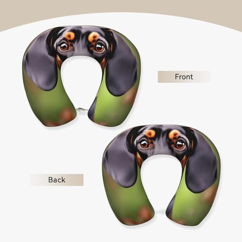 Almohada de viaje con soporte para cuello y hombros miniatura 3