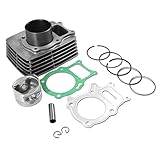 PANGOLIN 68.5mm Cylinder Piston Gasket Top End Rebuild Kit for Honda Recon 250 Sportrax 250 TRX 250 TRX250X 1997-2019 Aftermarket Parts