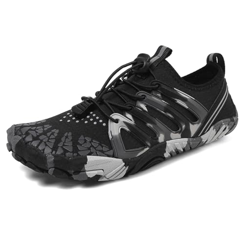 Barefoot Shoes Men Grounding Shoes for Women Water Shoe for Men&Women Wide Toe Box Quick Dry Minimalist Zero Drop Lightweight Shoe Non-Slip Footwear for Beach, River, Pool & Hiking