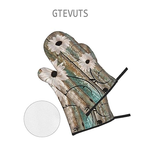 Rusticdaisywoodboardovenmittsandpotholderssetsof4countrystyleheatresistantpolyestercookingglovesnonslipovenmittsforkitchenbakinggrillingbbq Urban Country Home Decor Rustic daisy wood board oven mitts and pot holders sets of 4 country style heat resistant polyester cooking gloves non slip oven mitts for kitchen baking grilling bbq urban country home decor