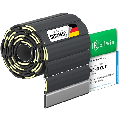 Rollwin ROLLADEN ALU Mini 37 Anthrazit Grau Ungebohrte Endleiste Rolladenpanzer Aluminium Lamelle mit Rollladendämmung Rollladenfenster Rollladen DEUTSCHE Produktion zum Einbauen Hier Konfigurieren Rollwin ROLLADEN ALU Mini 37 Anthrazit Grau Ungebohrte Endleiste Rolladenpanzer Aluminium Lamelle mit Rollladendämmung Rollladenfenster Rollladen DEUTSCHE Produktion zum Einbauen Hier Konfigurieren