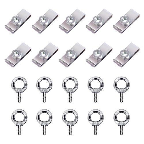 M6 (37x15mm)Nbvibg& M6AC{g 10Zbg 12mm 304XeX {gZbg ݂艺 nk΍ ؍H Ƌ Œ ⋭ ⏕  oCN ԒDIY  Lv ނ (Nbvibg&AC{g10Zbg)