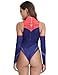 Lucky2Buy Superhero Costume Woman One-Piece Pretty Heart Cutout Cosplay Lingerie Leotard Bodysuit