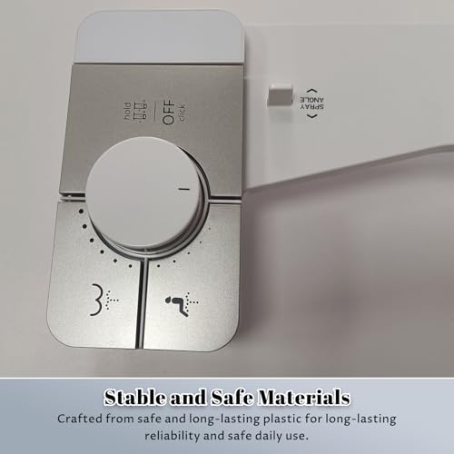 Fixation de bidet pour toilettes à double buse lavable - 4