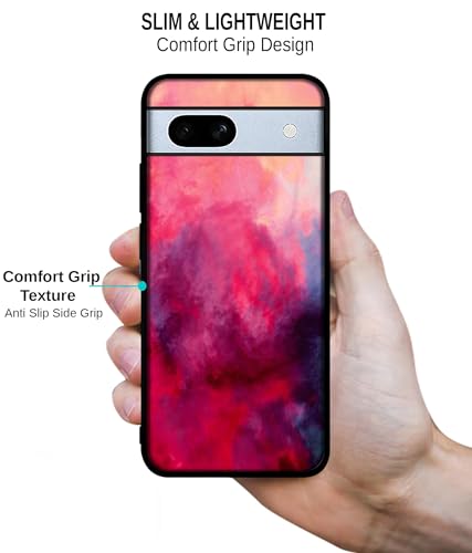 Image of Holi Color Design Premium 2D Printed Metal Back Case Cover for Google Pixel 7A 5G