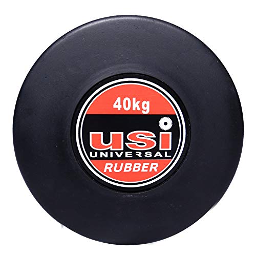 Image of USI UNIVERSAL RDBS 40Kg Straight Fixed Head Weight Bar For Gym Workout Exercise