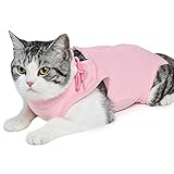 【Multiuso】: el Gata Camiseta de recuperación pequeños se puede utilizar para el cuidado de la desinfección de mascotas, el esputo posoperatorio,, mantener el calor después del afeitado, prevenir el acoso de otras mascotas en el período fisiológico, destetar a los gatitos de sus madres.