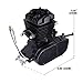 Iglobalbuy 50cc/ 80ccBicycle Engine Kit 2-Stroke Cycle Petrol Gas Motor Engine Kit for Motorized Bicycle 26