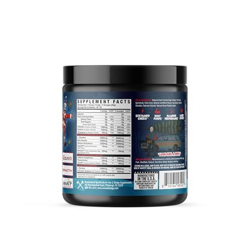 Image of Axe & Sledge Intake All-in-One Pre-Workout | 300mg Caffeine | L-Citrulline, Beta Alanine, Betaine for Performance & Focus | Pre-Workout for Men & Women | 20 /40 Servings, Green Gelatin