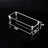 Stil: Europa Regal regale fur die regathalterung YUCHIAN Clear Acryl Make-up Lagerregal Veranstalter abnehmbare Kleinigkeiten Lagerung Inhaber Spielzeugauto Modell Geldbörse Parfüm Display stehen ( Color : 1 )