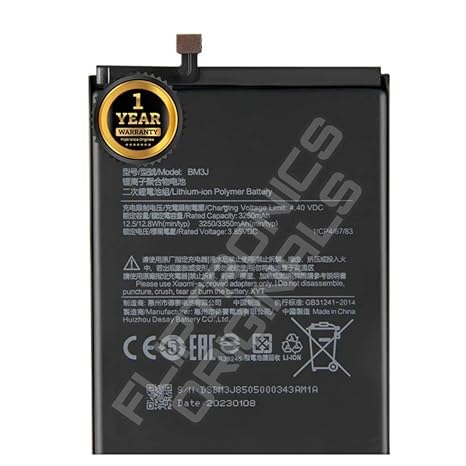 Image of BM3J Battery for Xiaomi 8 Lite (M1808D2TG) Battery with 1 Year Warranty** (DD103)