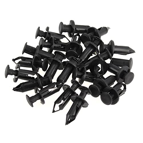 Carbbia 120 Pcs Utv Nylon Fender Clips/Body Rivets Compatible With Polaris Ranger Rzr Kawasaki Teryx Honda 90653-Hc4-900 Pioneer Suzuki Sportsman Atvs Fastener Rivets 7661855 With Remover 293150089 #TOP6