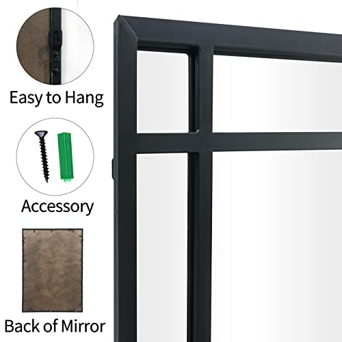 Hqijun Wall Mirror Decorative Mirrors Farmhouse For Living Room Bedroom Entryway Bathroom Vanity  thumb #2