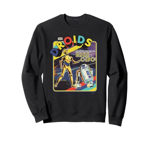 Sweat Star Wars Droids R2-D2 C-3PO style throwback en coton premium