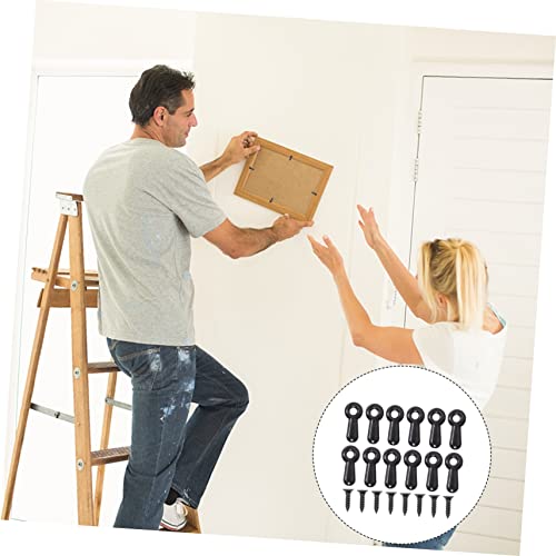Image of Veemoon 300pcs Photo Frame Fasteners Turn Buttons for Hanging Photos Clips for Backing Plates Easy Installation Hardware for Wall Art and Picture Frames