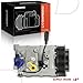 A-Premium Air Conditioner AC Compressor with Clutch Compatible with Porsche Cayenne 2017-2018 3.6L, Cayenne 2003-2006 4.5L, Cayenne 2008-2018 4.8L, Panamera 2017