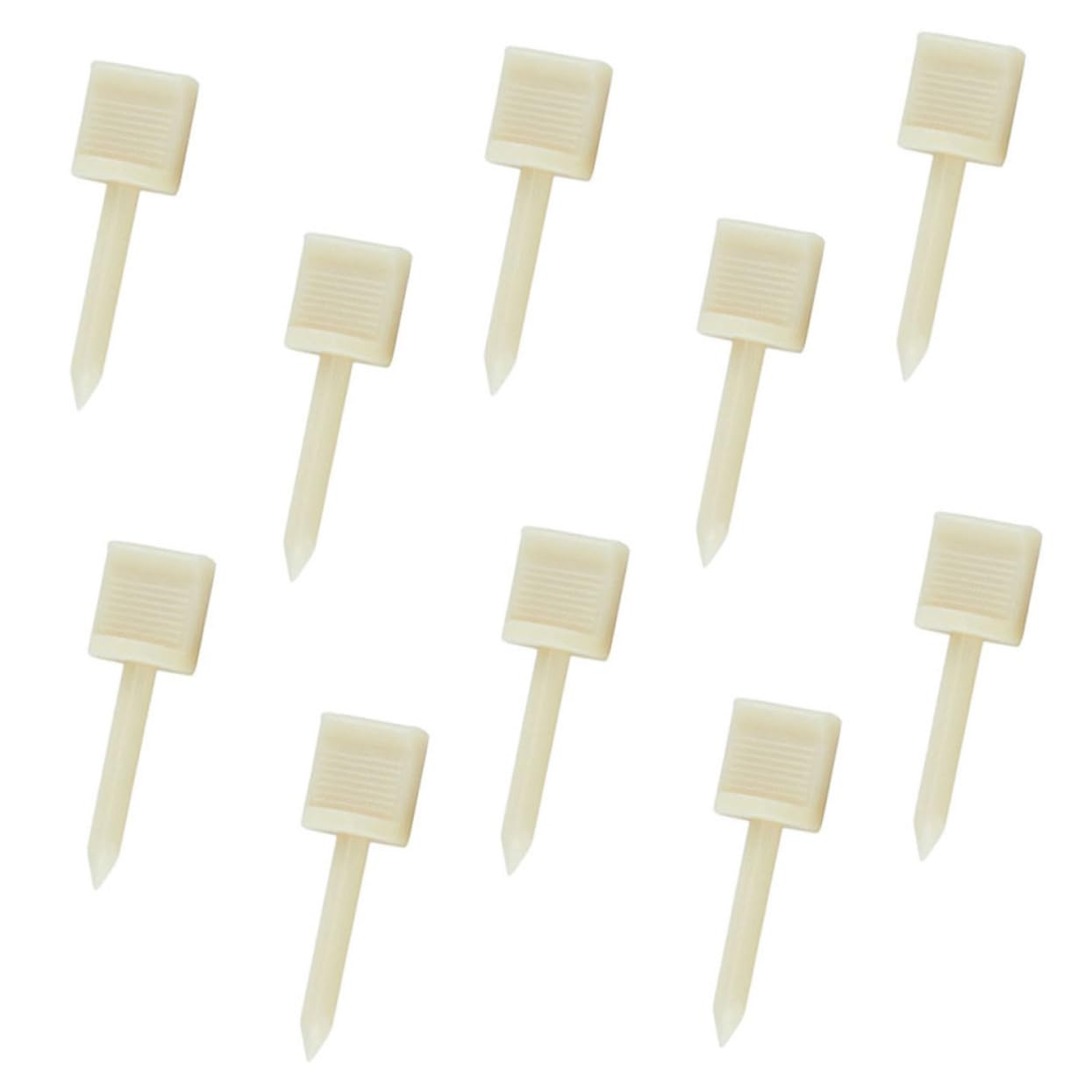 BIUDECO 10 Pack Nylon Archery Target Pins Fixed Pins for Outdoor Shooting Targets Practice