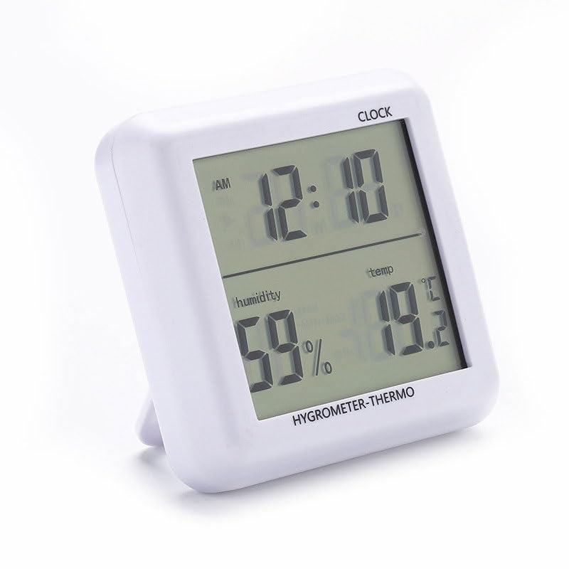 ABS Household Electronic Temperature Humidity Meter Digital Luminous Thermometer