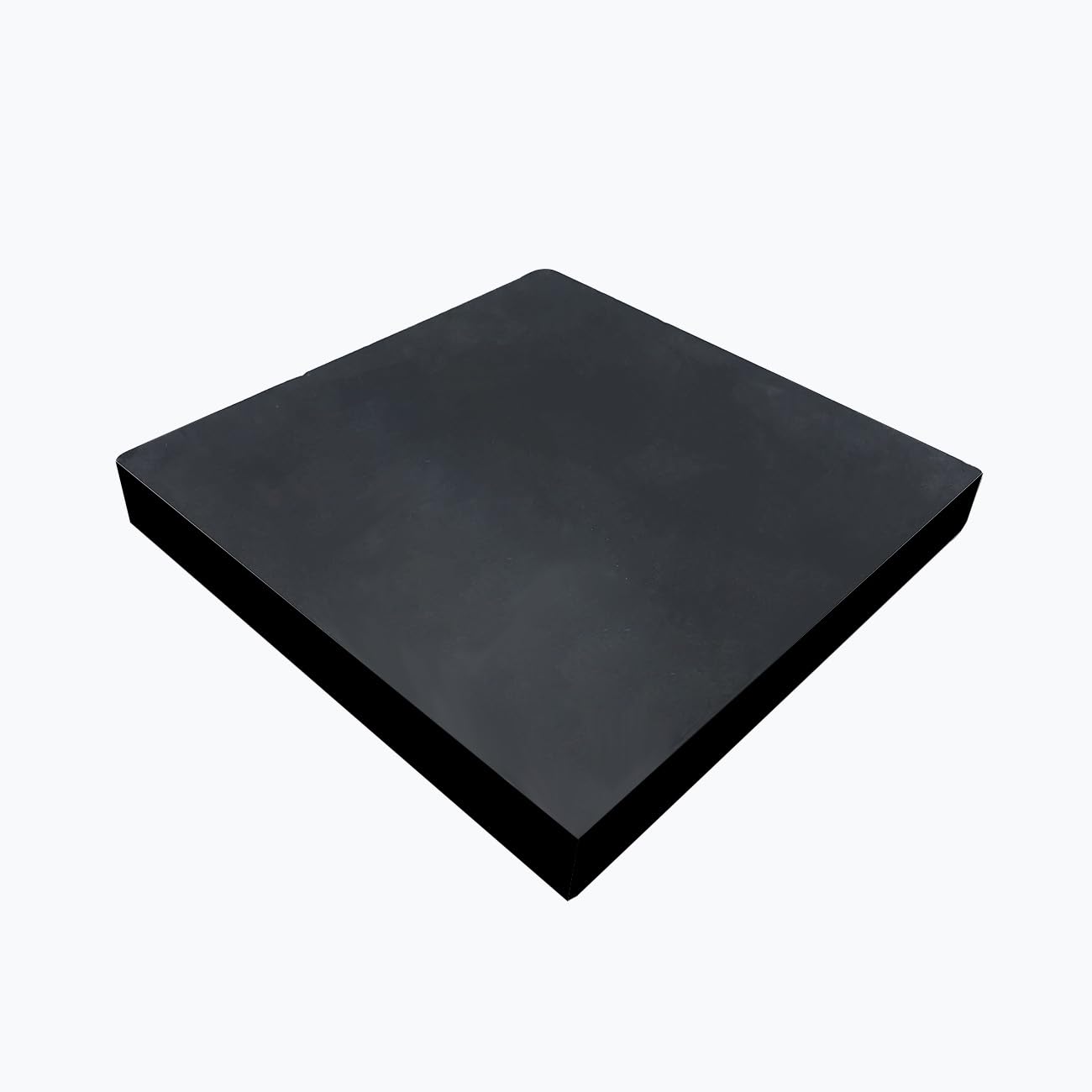 MIKMAYTOO Rubber Bench Block Jeweler's Rubber Bench Block Rubber Stamping Block for Hammering, Shaping, Chasing, Flattening Metals (100 * 100 * 10mm)